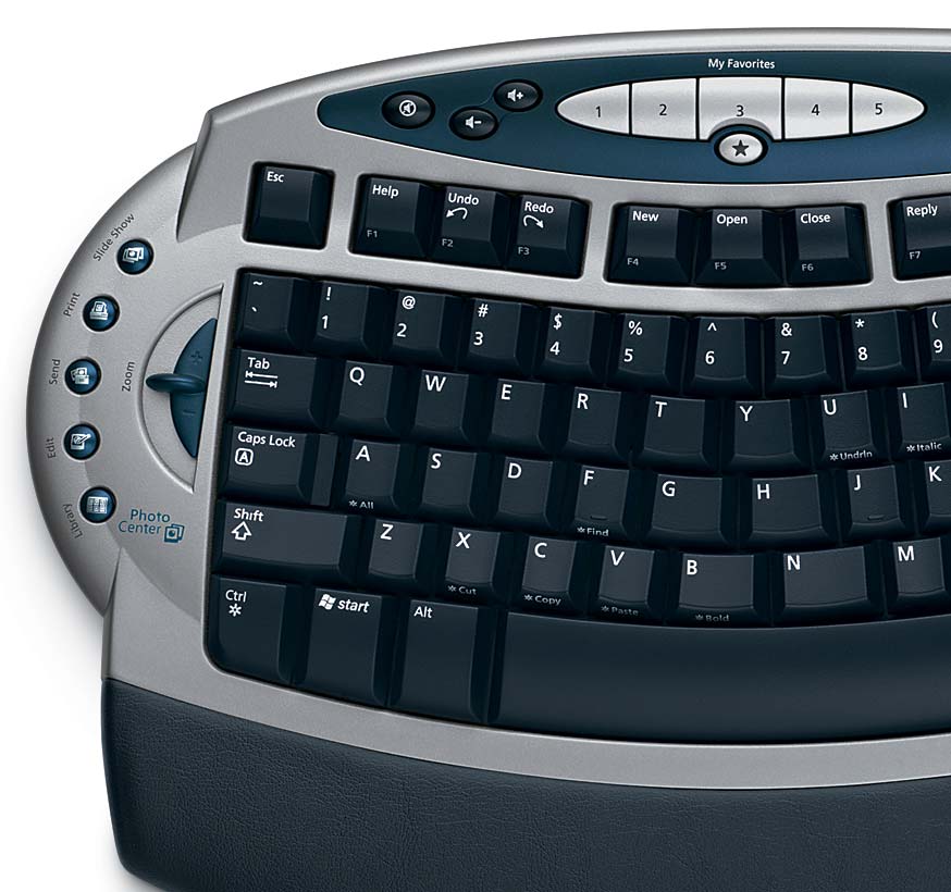 Photo Center Keyboard